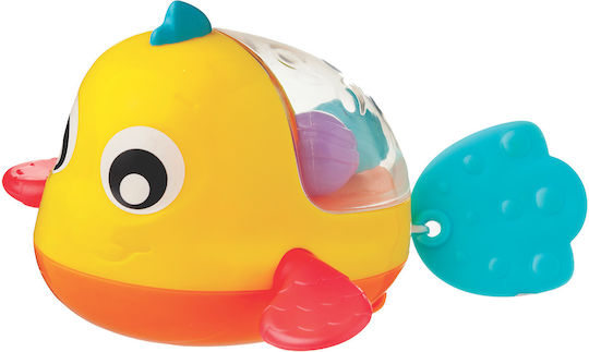 Playgro Paddling Bath Fish Bath Toy Yellow for 12++ Months (Various Designs/Assortment of Designs) 1pc