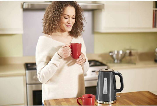 Russell Hobbs Luna Βραστήρας 1.7lt 2400W Γκρι
