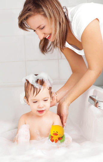 Infantino Bath Duck Squirt & Temperature Tester Παπάκι Μπάνιου για Νεογέννητα