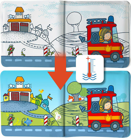 Haba Firefighter Bath Book for 18++ Months