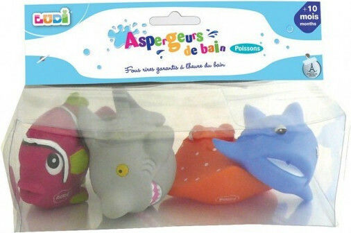Ludi Fish Water Faces for 10++ Months 4pcs