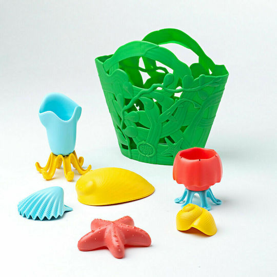 Green Toys Tide Pool Bath Set Παιχνίδι Μπάνιου για 6+ Μηνών