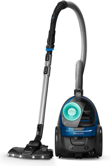 Philips FC9557/09 Vacuum Cleaner 900W Bagless 1.5lt Black / Blue