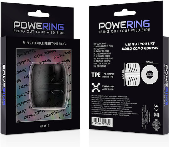 Powering PR11 Super Flexible Resistant Ring 5cm Black