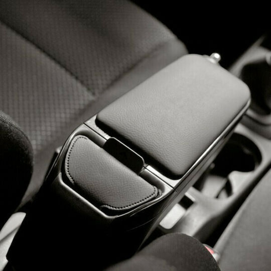 Rati Armster Car PU Armrest for Dacia Lodgy 2012-2015 Silver