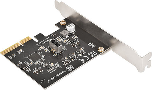 Silverstone Placă PCIe în Port USB 3.2 ECU07
