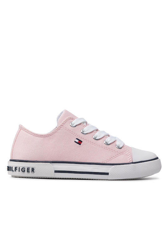 Tommy Hilfiger Παιδικά Sneakers για Κορίτσι Ροζ