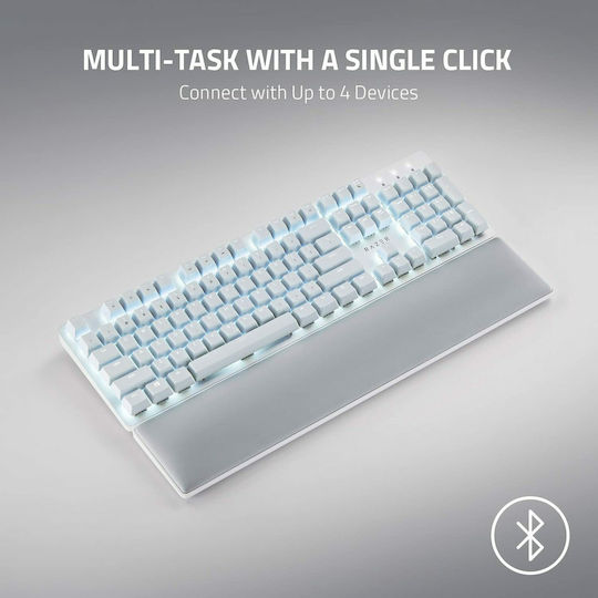Razer Pro Type Ultra Безжично Само клавиатура Английски US Бял