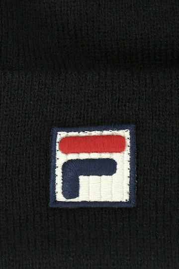 Beanie Unisex Σκούφος με Rib Πλέξη σε Μαύρο χρώμα
