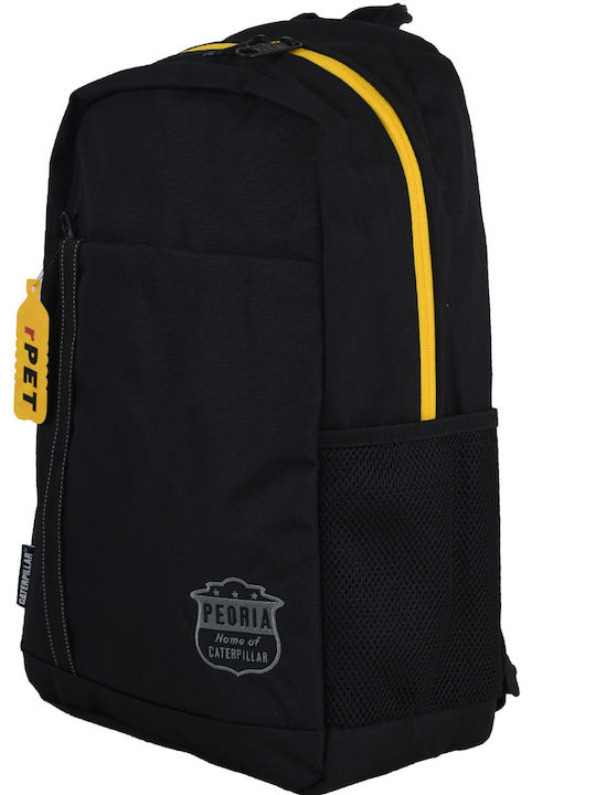 CAT Peoria Uni School Bag Backpack Junior High-High School in Black color