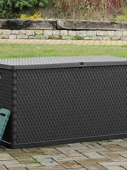 Toomax Outdoor Storage Box Italy 420lt Gray L120xW56xH63cm
