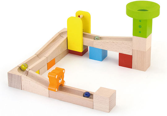 Viga Toys Τουβλάκια Τόμπογκαν Ξύλινα για 3+ Ετών 49τμχ