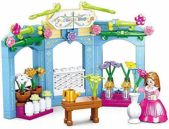 Sluban Τουβλάκια Flower Shop για 6+ Ετών 154τμχ