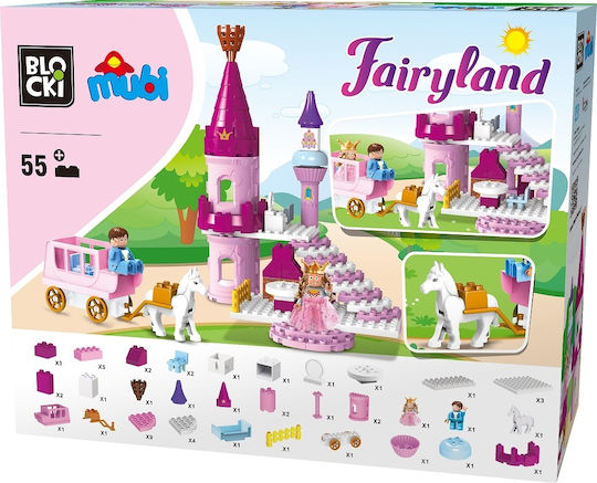 Blocki Τουβλάκια Fairyland για 3+ Ετών 55τμχ