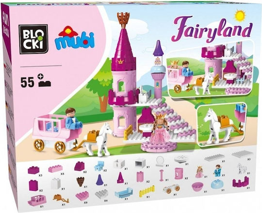 Blocki Τουβλάκια Fairyland για 3+ Ετών 55τμχ
