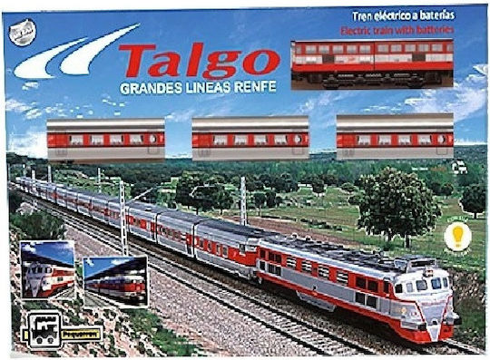 Pequetren Talgo Set with Train with Light for 3+ years+ Years