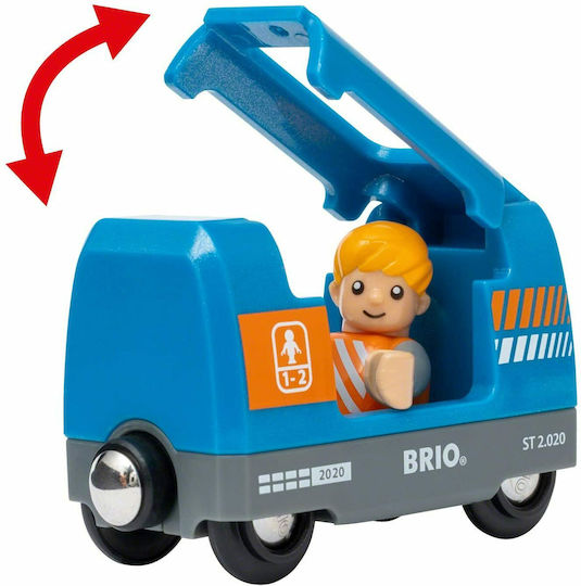 Brio Toys Smart Tech Sound Action Σετ με Τρενάκι από Ξύλο για 3+ Ετών