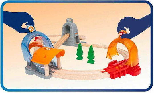 Brio Toys Smart Tech Sound Action Set cu Trenuleț cu Sunet și Lumină pentru 3+ ani+ Ani