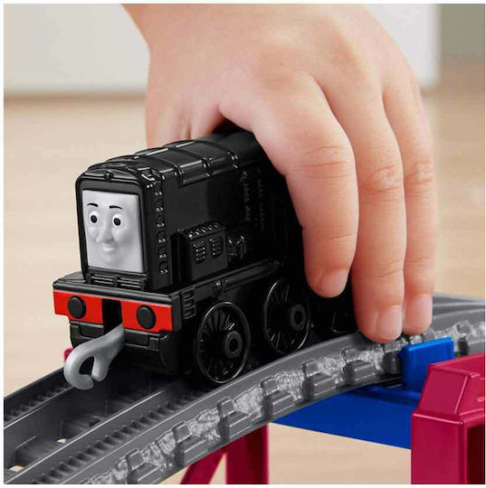 Fisher Price Thomas & Friends Diesel Tunnel Blust Set cu Trenuleț pentru 3++ Ani