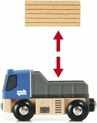 Brio Toys Starter Lift Load Σετ με Τρενάκι από Ξύλο για 3+ Ετών