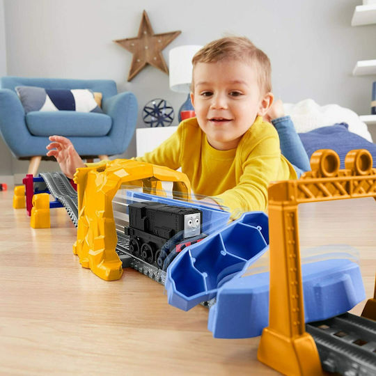 Fisher Price Thomas & Friends Diesel Tunnel Blust Set cu Trenuleț pentru 3++ Ani