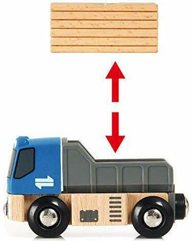 Brio Toys Starter Lift Load Σετ με Τρενάκι από Ξύλο για 3+ Ετών