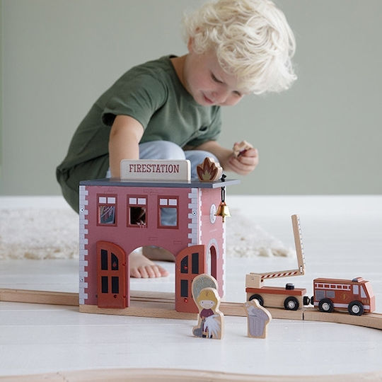 Little Dutch Firefighting Extension Railroad Accessories made of Wood for 3+ years+ Years