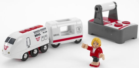 Brio Toys Remote Control Travel Train with Sound and Light for 3+ years+ Years
