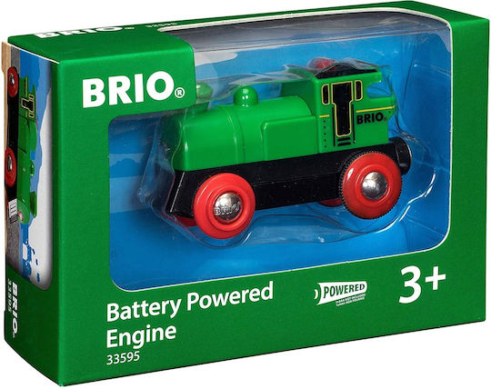 Brio Toys Powered Engine Τρενάκι από Ξύλο για 3+ Ετών