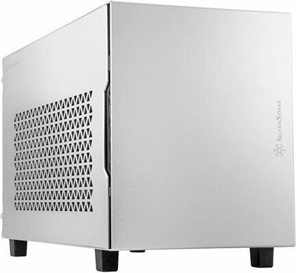 Silverstone SUGO 15 Mini-Turm Computergehäuse Silber