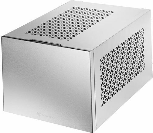 Silverstone SUGO 15 Mini-Turm Computergehäuse Silber