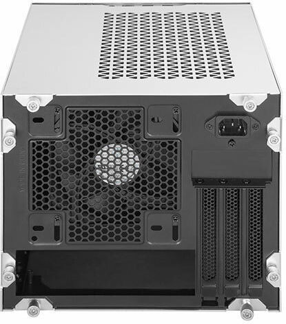 Silverstone SUGO 15 Mini-Turm Computergehäuse Silber