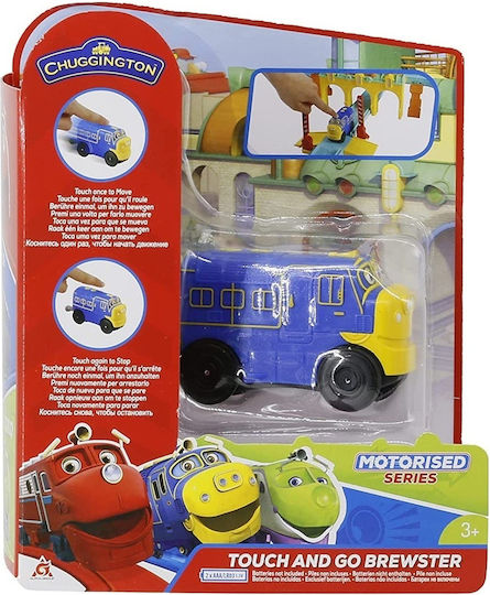 Just Toys Chuggington Touch & Go Brewster Trenuleț pentru 3+ ani+ Ani