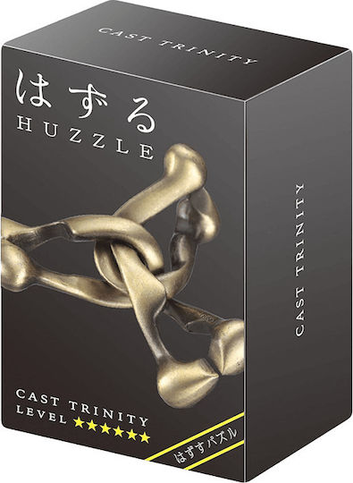 Hanayama Huzzle Cast Trinity Puzzle Din Metal Pentru 8+ Ani 515118