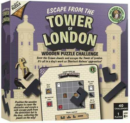 Professor Puzzle Escape From The Tower Of London Rätsel Aus Holz Für 8+ Jahre SH-6