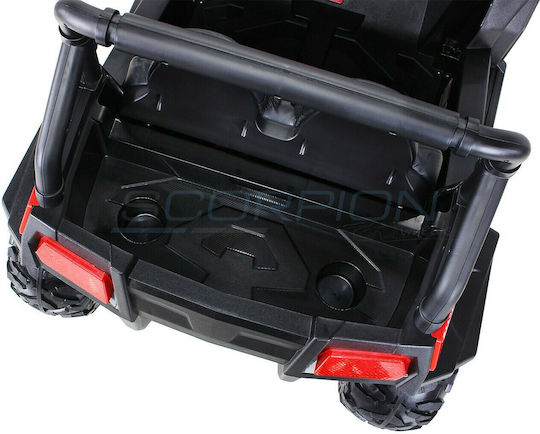 Commander Buggy Doppelsitzer Mit Fernbedienung 24 Volt Rote Für 2+ Jahre