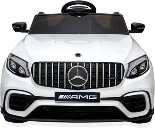 Mercedes-AMG GLC 63s Cu Un Loc Cu Telecomandă Inspirat 12 Volți Alb Pentru 3+ Ani