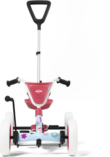 Berg Toys Tricicletă Pentru Copii Buzzy Bloom 2 În 1 Cu Spațiu De Depozitare Mâner Pentru Părinți Și Tricicletă Pentru Copii Pentru 2-5 Ani Albastru Deschis