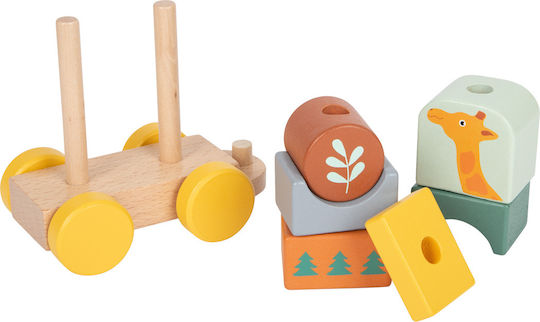 Small Foot Vehicle Safari Train made of Wood for 12++ Months