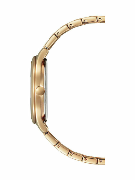 Citizen Ceas de Damă cu Rose Gold Brățară Metalică