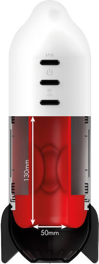 Jamyjob Jamyjob Rocket Masturbator με Δόνηση Masturbator Soft Compression Tech & Vibration