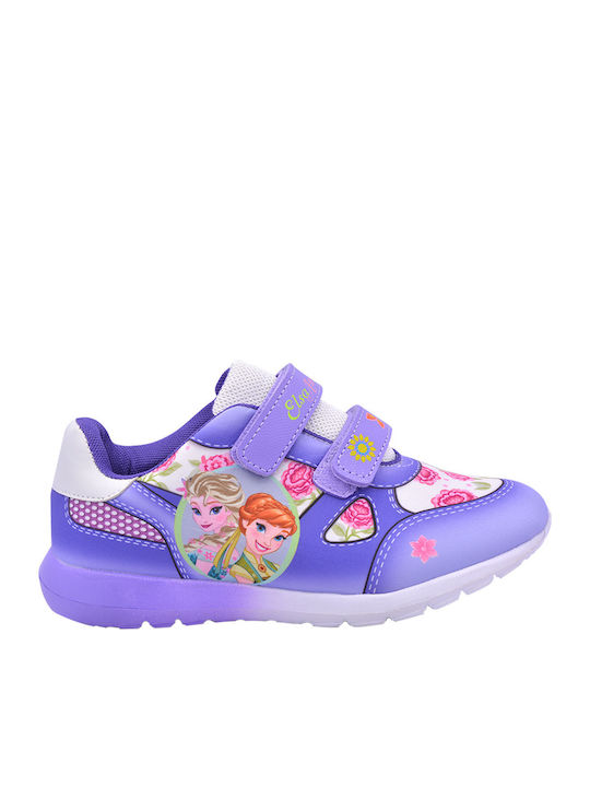 Adam's Shoes Παιδικό Sneaker με Σκρατς για Κορίτσι Λιλά