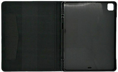 Ancus Fabric Flip Cover Piele artificială Negru (iPad Pro 2018 12.9" / iPad Pro 2020 12.9") 34007