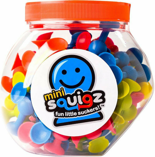 Fat Brain Toys Jucărie de Construcție din Plastic Mini Squigz pentru Copii 5+ ani+ Ani