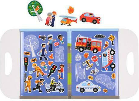 Tiger Tribe Magnetisches Spielzeug Bau- und Konstruktionsspielzeug Emergency Rescue Für Kinder Ab 3 Jahren