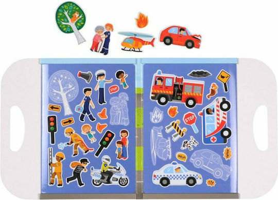 Tiger Tribe Magnetisches Spielzeug Bau- und Konstruktionsspielzeug Emergency Rescue Für Kinder Ab 3 Jahren