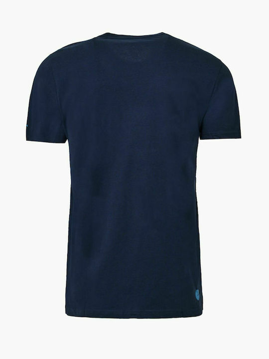 Pepe Jeans Abaden Herren T-Shirt Kurzarm Marineblau