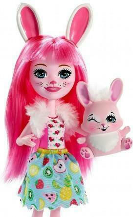 Mattel Bree Bunny & Twist Кукла за 4+ години+ години 15см.
