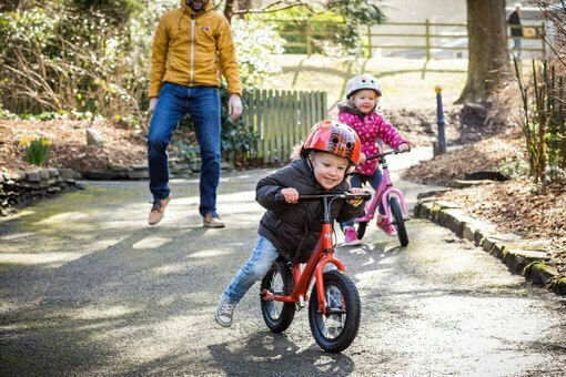 Kiddimoto Kinderlaufrad Super Rot
