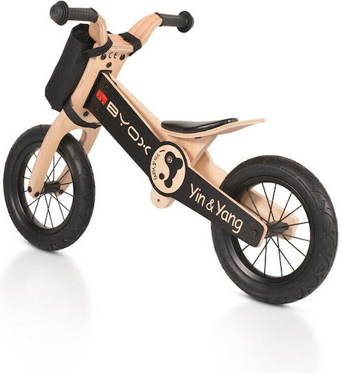 Byox Kinderlaufrad Yin&Yang Schwarz